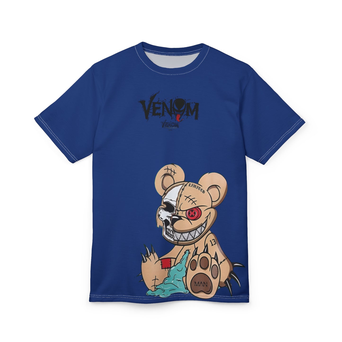 Venom-Inspired Teddy Bear T-Shirt – Edgy Streetwear | Urban Fashion