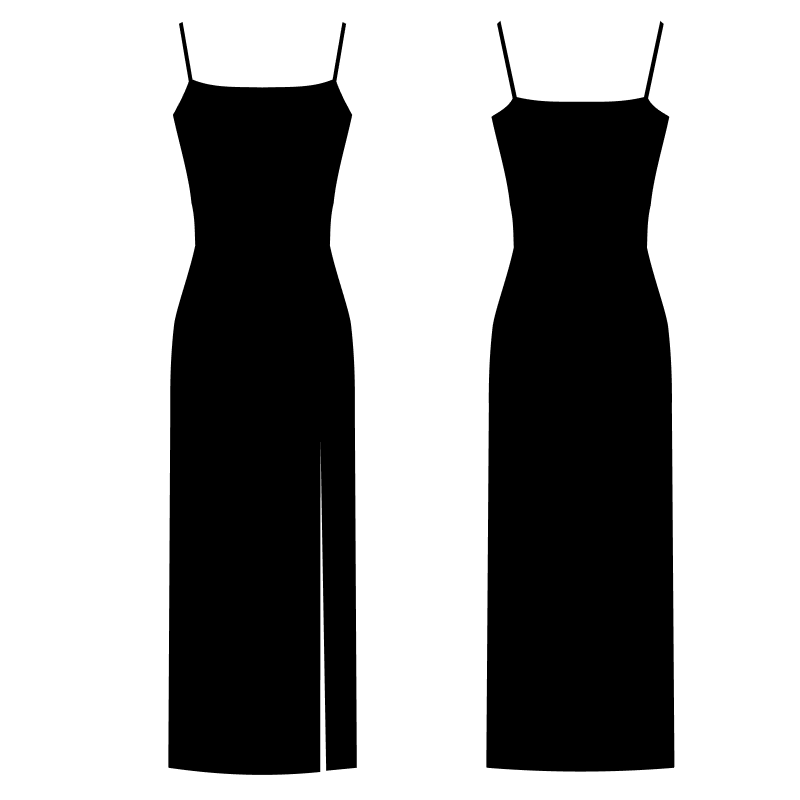 Elegant Black Bodycon Dress - My Store